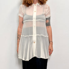 Load image into Gallery viewer, Camicia G di Romeo Gigli bianca 90s