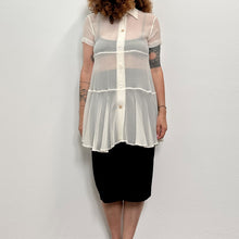 Load image into Gallery viewer, Camicia G di Romeo Gigli bianca 90s