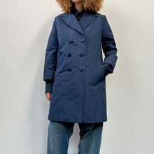 Load image into Gallery viewer, Trench Prada blu Y2K