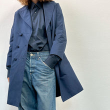Load image into Gallery viewer, Trench Prada blu Y2K
