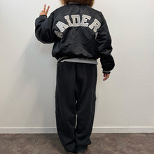 Load image into Gallery viewer, VINTAGE LOS ANGELES RAIDERS SATIN BOMBER CHALK LINE MADE IN USA – 80s/90s RARE COLLECTOR PIECE