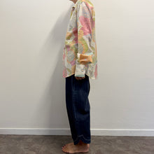 Load image into Gallery viewer, Camicia Vintage Operata con Fantasia Floreale Giapponese Fine Anni '90