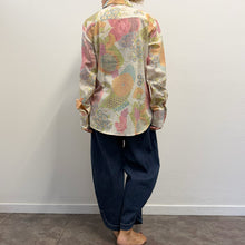Load image into Gallery viewer, Camicia Vintage Operata con Fantasia Floreale Giapponese Fine Anni '90