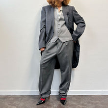 Load image into Gallery viewer, Tight abito canali color grigio