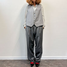 Load image into Gallery viewer, Tight abito canali color grigio