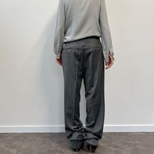 Load image into Gallery viewer, Tight abito canali color grigio