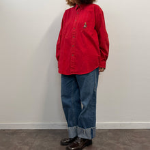 Load image into Gallery viewer, Polo by Ralph Lauren Vintage 90s “Bear” Red Shirt