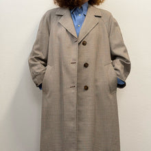 Load image into Gallery viewer, Trench Sartoriale Check Fine Anni ‘70
