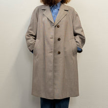 Load image into Gallery viewer, Trench Sartoriale Check Fine Anni ‘70