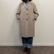 Load image into Gallery viewer, Trench Sartoriale Check Fine Anni ‘70
