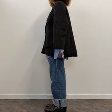 Load image into Gallery viewer, Giacca Sartoriale in Lana Cotta Nera – Anni ’90