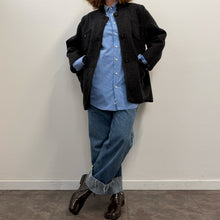 Load image into Gallery viewer, Giacca Sartoriale in Lana Cotta Nera – Anni ’90