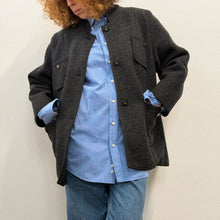 Load image into Gallery viewer, Giacca Sartoriale in Lana Cotta Nera – Anni ’90