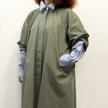 Load image into Gallery viewer, Trench Marella Vintage Anni ’80 – Verde Salvia