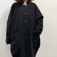 Load image into Gallery viewer, Cappotto leggero nero anni ’90