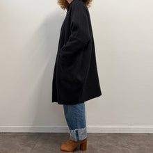 Load image into Gallery viewer, Cappotto leggero nero anni ’90