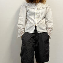 Load image into Gallery viewer, Camicia Vintage Bianca in Cotone con Pizzo - Made in France