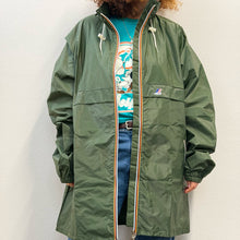 Load image into Gallery viewer, K-Way “I-Way” Model 195 Rain Parka – Deadstock Made in France