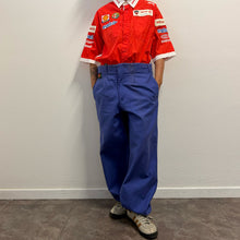 Load image into Gallery viewer, Pantaloni Nikka japan vintage color blu