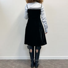 Load image into Gallery viewer, Abito Mani by Giorgio Armani velluto nero 90s