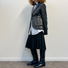 Load image into Gallery viewer, Giacca in pelle pelletteria fiorentina 90s