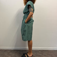 Load image into Gallery viewer, Abito MIDI Weekend Max Mara in Misto Cotone Verde Salvia