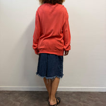 Load image into Gallery viewer, Maglione Vivienne Westwood MAN Corallo con Logo Orb Y2K
