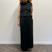 Load image into Gallery viewer, Abito vintage anni ’90 in misto lino e cotone