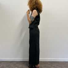 Load image into Gallery viewer, Abito vintage anni ’90 in misto lino e cotone