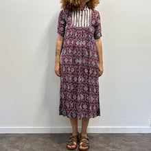 Load image into Gallery viewer, Abito indiano fine anni ’70 – mussola di cotone – multicolor
