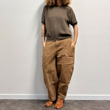 Load image into Gallery viewer, Maglia in lana cioccolato 80s