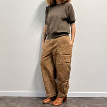 Load image into Gallery viewer, Maglia in lana cioccolato 80s