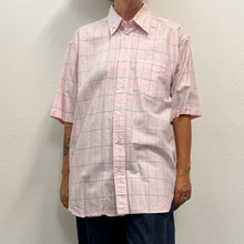Load image into Gallery viewer, Camicia Vintage American System – Rosa a Quadri