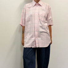 Load image into Gallery viewer, Camicia Vintage American System – Rosa a Quadri