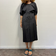 Load image into Gallery viewer, Abito Nero Vintage Anni ’80