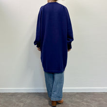 Load image into Gallery viewer, Maxi abito blu elettrico 80s