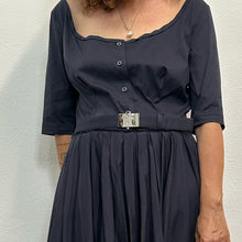 Load image into Gallery viewer, Abito blu Prada Etichetta Rossa Y2K