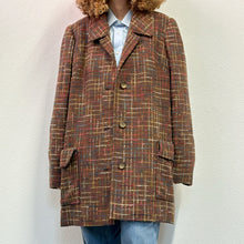 Load image into Gallery viewer, Giacca /cappotto check 70s