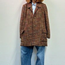 Load image into Gallery viewer, Giacca /cappotto check 70s