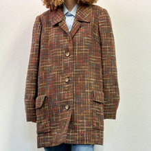 Load image into Gallery viewer, Giacca /cappotto check 70s