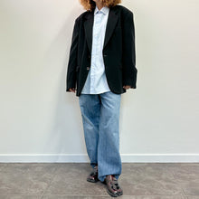 Load image into Gallery viewer, Giacca Ungaro Uomo nera 90s