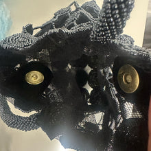 Load image into Gallery viewer, Mini Borsa in Rete e Perline Anni ’90 –