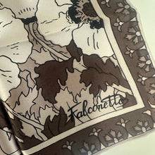 Load image into Gallery viewer, Set Pochette e Foulard in Seta – Falconetto by Ken Scott & Jo Martin, Anni ’70