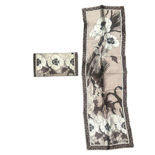 Load image into Gallery viewer, Set Pochette e Foulard in Seta – Falconetto by Ken Scott & Jo Martin, Anni ’70