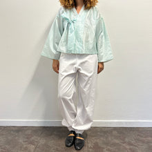 Load image into Gallery viewer, Jeogori coreano anni ’70 azzurro