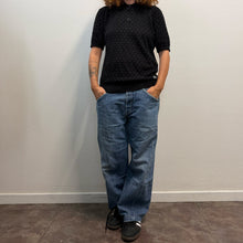 Load image into Gallery viewer, Polo in Maglia Fendi a Pois – Nera