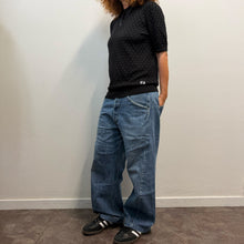 Load image into Gallery viewer, Polo in Maglia Fendi a Pois – Nera
