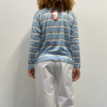 Load image into Gallery viewer, T-shirt a righe anni ’80 in filo di Scozia