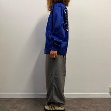 Load image into Gallery viewer, cca/Workwear Reworked con Patch Giapponesi Vintage – Pezzo Unico