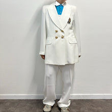 Load image into Gallery viewer, Completo Royal Navy Bianco 80s